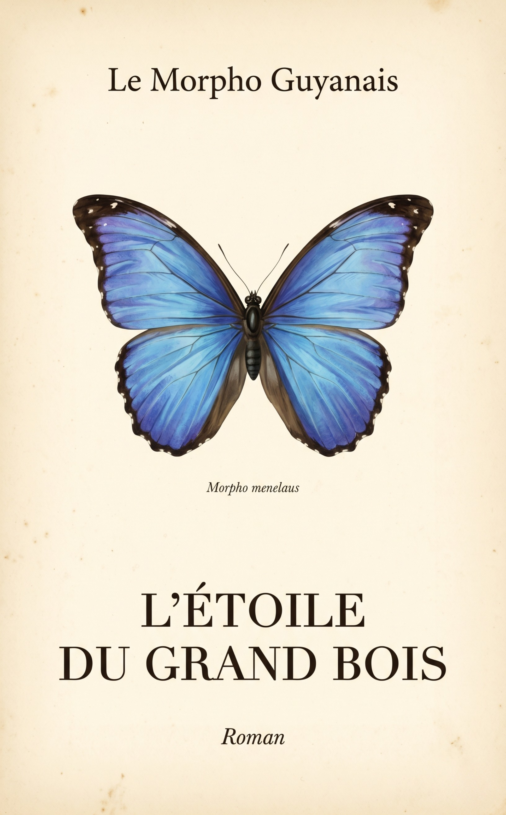 Couverture du roman L'Étoile du Grand Bois par Le Morpho Guyanais